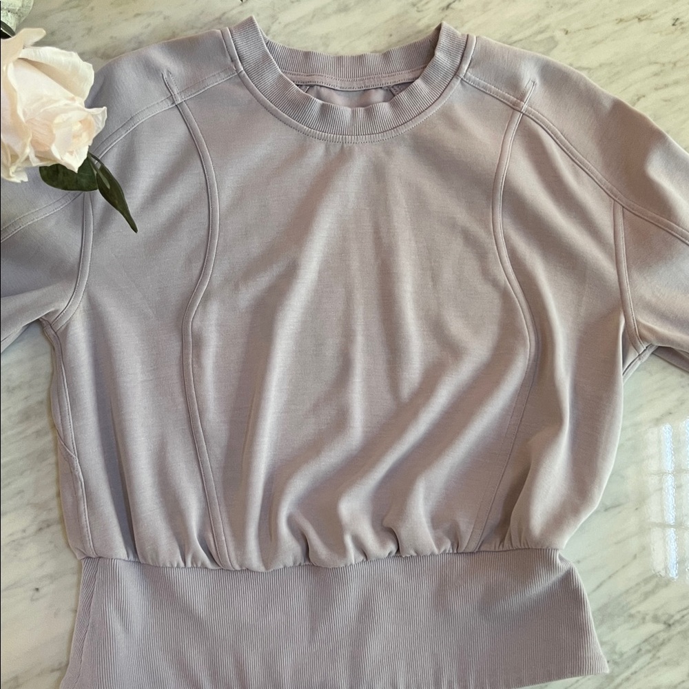 Lululemon Soft Stream Ribbed Hem Pullover - image 2